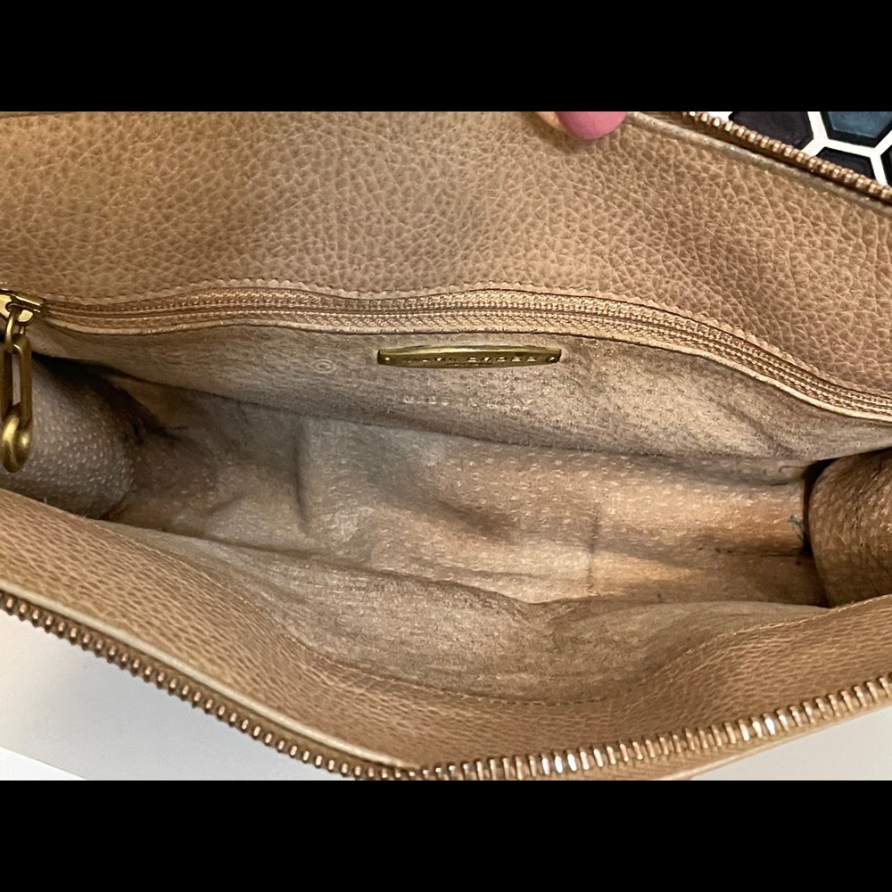 Vintage Mark Cross Pebbled Leather Crossbody Bag - Picture 8 of 16